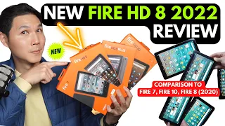 NEW Amazon FIRE HD 8 (2022) Review - Compared to Fire 7, 8+, 10