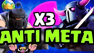 5 MAZOS ANTI META QUE DEBES JUGAR PARA GANAR TORNEO TRIPLE ELIXIR - CLASH ROYALE