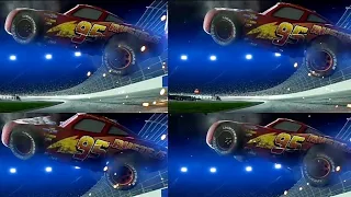 Cars 3: Lightning McQueen's Crash | 1 MILLION TIMES!