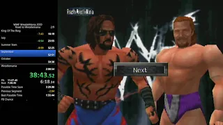 WWF WrestleMania 2000 - Road to WrestleMania 100% Speedrun - 1:22:32 [Current World Record]