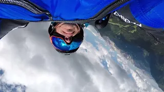 Ridge Monster® Sports. Matt Gerdes WingSuit pilot. Squirrel Wing Suits USA.