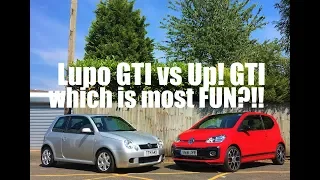 VW Lupo GTI vs VW Up! GTI - which is most FUN?!!!