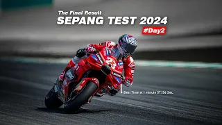 Enea Bastianini is the fastest | 2024 Sepang MotoGP Test Results - Day 2