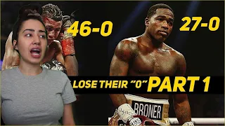 BOXING NOOB REACTS TO When Boxers Lose Their "O" Part 1