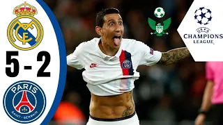 REAL MADRID vs PSG [ 5 - 2 ] | All Goals & Highlights - 2018 Champion League