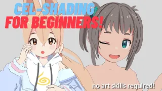 cel-shading in vroid for beginners!