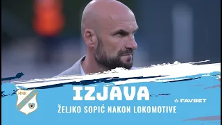 Željko Sopić nakon Lokomotive - 32. kolo (2023./2024.)