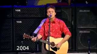 Paul McCartney Vocal Changes ('68, '76, '91, '04, '09, '14) - Blackbird