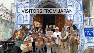 Bridging Japan to India's rich rug making tradition.