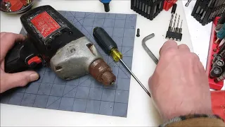 How To Remove The Drill Chuck From An Old Sears Craftsman Drill