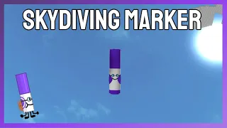 How to find the "Skydiving" Marker |ROBLOX FIND THE MARKERS