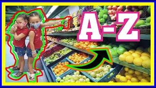 COMPRAMOS TUDO EM ORDEM ALFABETICA NO SUPERMERCADO #SUPERMERCADO #ALFABETO #COMPRAS #LAVÍNIA #LORENA