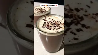 Yum HOT🍫😍Chocolate‼️#shorts #ytshorts #youtubeshorts #viral #food #chocolate #drink #yummy #foodie