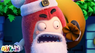 Santa Swap - Oddbods Christmas Special! | Christmas Stories For Kids