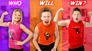 Sibling ninja challenge! Who will win Ninja regionals?