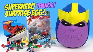 Avengers Superhero Play-Doh Surprise Eggs!