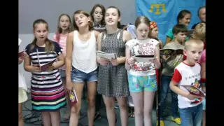 Кримськотатарський день у таборі "Джерела толерантності". Дитяча пісня