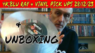 4K.Blu Ray & Vinyl Pick Ups 28/12/23