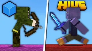 Biggest Cubecraft Vs Biggest Hive Youtubers