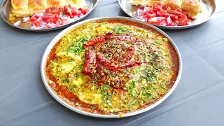 Omelette Chinese Fry Tadka || Navyug Omelette Center || Street Food India || Surat Egg Dish
