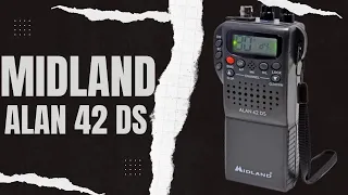 Midland Alan 42 DS - CB AM/FM - Unboxing & power test