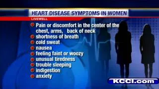 LiveWell: Heart Disease Symptoms In Women