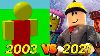 EVOLUTION of ROBLOX 👾 2003 - 2021