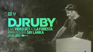 DJ Ruby Live Video Set at La Foresta in Hikkaduwa Sri Lanka 25.03.2023