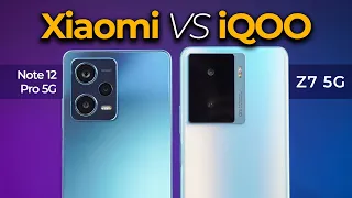 IDOLA 4JUTAAN? Redmi Note 12 Pro vs iQOO Z7 Camera & Gaming Test !!