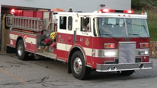 East Litchfield Volunteer Fire Department Engine 26+ LT POV Responding