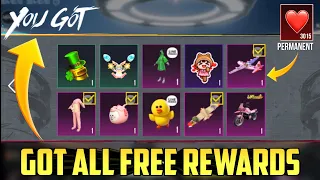 Got All Free Rewards & Duck Companion | Trick To Get Free Permanent Plan Skin | PUBGM