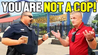 Cops DEFEND Citizen From Corrupt Security Guards!