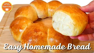 Delicious Homemade Soft Bread Recipe for Breakfast | Easy Bread Recipes for Beginners