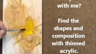 Painting Daffodils with Acrylic