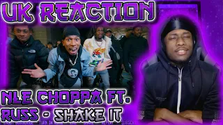 NLE Choppa - Shake It feat. Russ Millions (Official Video) [UK REACTION🇬🇧]