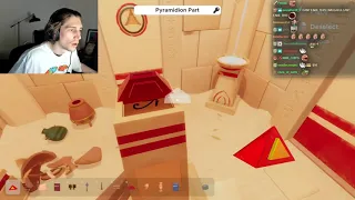 xQc Plays Escape Simulator (Puzzle Game)