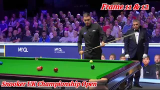 Snooker UK Championship Open Ronnie O’Sullivan VS Robert Milkins ( Frame 11 & 12 )