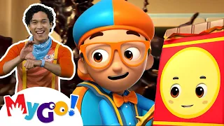 Blippi Wonders | Chocolate Factory! + MORE! | Cartoons For Kids | MyGo! Sign Language For Kids | ASL