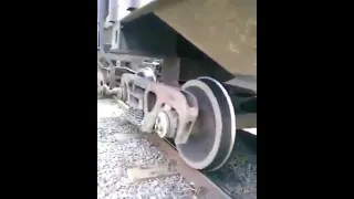 Incredible frieght train derailment..