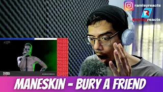 Maneskin - 'Bury a Friend' (Cover Billie Eilish) | Global Citizen Live || Ramley Reacts