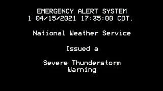 Severe Thunderstorm Warning in Austin, TX