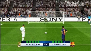 PES 2017 | Real Madrid vs FC Barcelona | Penalty Shootout | UEFA Champions League