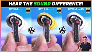 Not everything improved... ☹️ NOTHING ear vs ear (a) vs Ear (2) Review