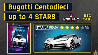 Asphalt 9 | Bugatti Centodieci up to 4 STARS | RTG #483
