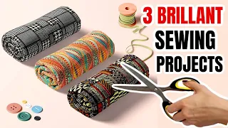 3 Sewing Projects To Make In Under 10 Minutes |sewing projects ✂️🧵