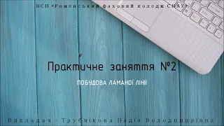 Практична робота №2 Побудова ламаної лінії