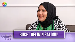 Buket Hanım'ın dev akvaryumu ve salon yorumları! | Gelin Evi 975. Bölüm