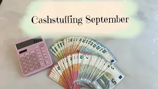🌸Cashstuffing September mit über 2200€ | Sparen mit der Umschlagmethode 🌸
