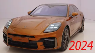 New Porsche Panamera 2024 World Premiere. The 2024 Porsche Panamera Has A Wild New Active Suspension