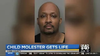 Convicted child molester recieves 3 life sentences